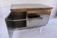1st stainless steel kitchen island from Ponoma