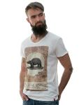PRINTED T-SHIRT “WILD AND GENTLE” – EXCLUSIVE DESIGN