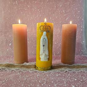 Decorative candle "Cantinho de Fátima" (CF)
