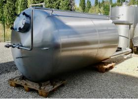 Tanque de armazenamento em aço inoxidável - Cylindroconical