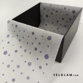 Papel de seda impresso para embrulho de presentes