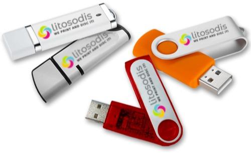 Pens USB impressas