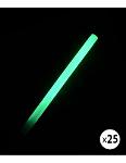 25 Bastões luminosos fluorescentes 24cm